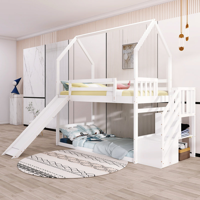 Cot bunk beds for twins hotsell